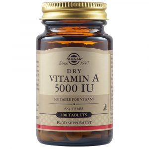 Solgar Vitamin A 5000Iu Dry 100 Tabs