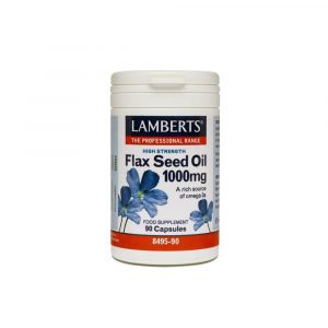 Lamberts Flax Seed Oil 1000Mg 90Caps