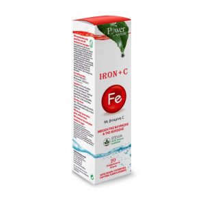 Power Iron + C Stevia 20 Effervescent Tabs
