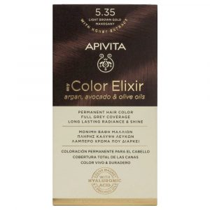 Apivita My Color Elixir N5.35 Κάστανο Ανοιχτό Μέλι Μαόνι 50ml & 75ml