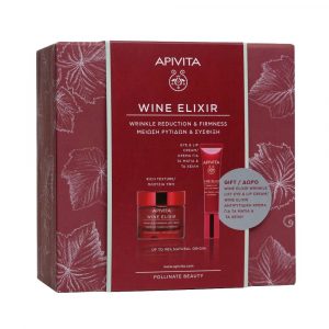 Apivita Wine Elixir Rich 50ml Promo (+Wrinkle Lift Eye & Lip Cream 15ml)