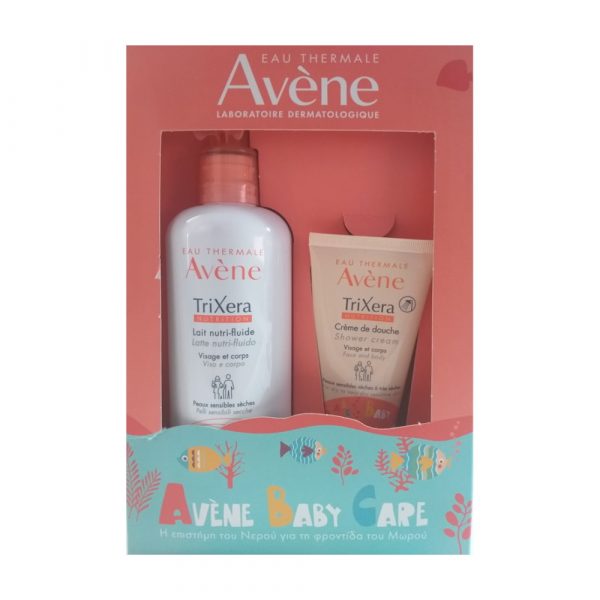 Avene Baby Trixera Lait 400ml Pr(+Creme Douche 100ml Δωρο)