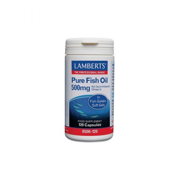 Lamberts Pure Fish Oil 500Mg 120Cps
