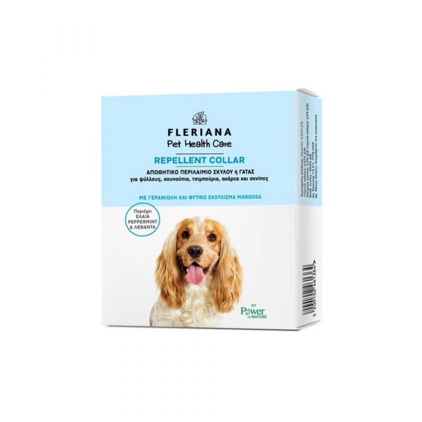 Power Fleriana Pet Health Care Repellent Collar 1 Τμχ.