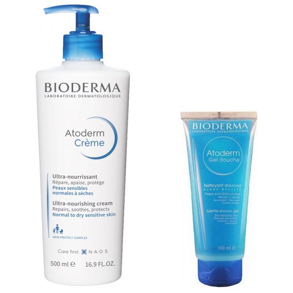 Bioderma Atoderm Creme 500ml + Δωρο Atoderm Gel Douche 100ml