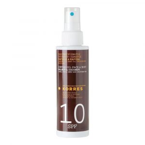 Korres Καρύδα & Αμύγδαλο Αντηλιακό Λάδι Spf10 150ml