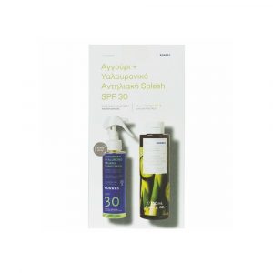 Korres Αγγούρι + Υαλουρονικό Αντηλιακό Splash Spf30+ Promo (+Αφρολουτρο Cucumber Bamboo)