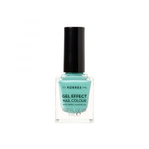 Korres Nail Colour Gel Effect (With Almond Oil) No98 Aquatic Turquoise 11ml