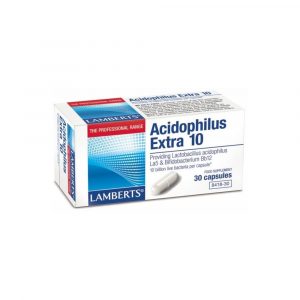 Lamberts Acidophilus Extra 10 Milk Free 30Caps