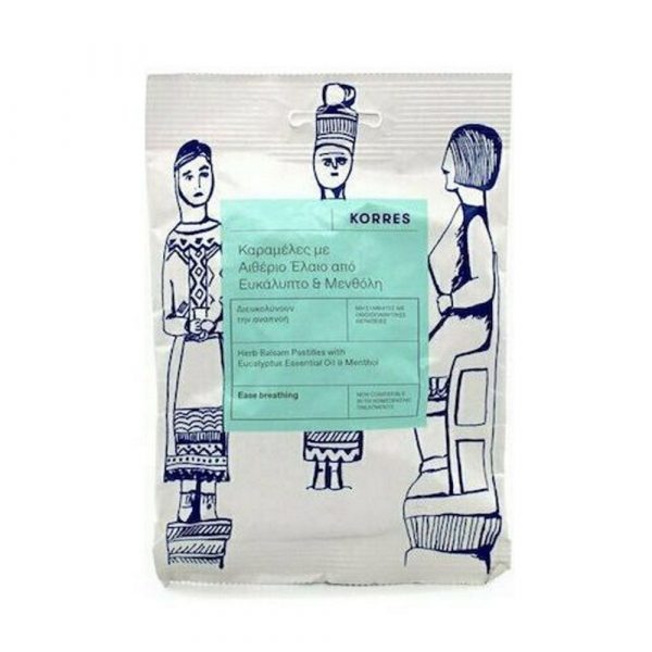 Korres Καραμέλες Ευκάλυπτος - 15 Τμχ