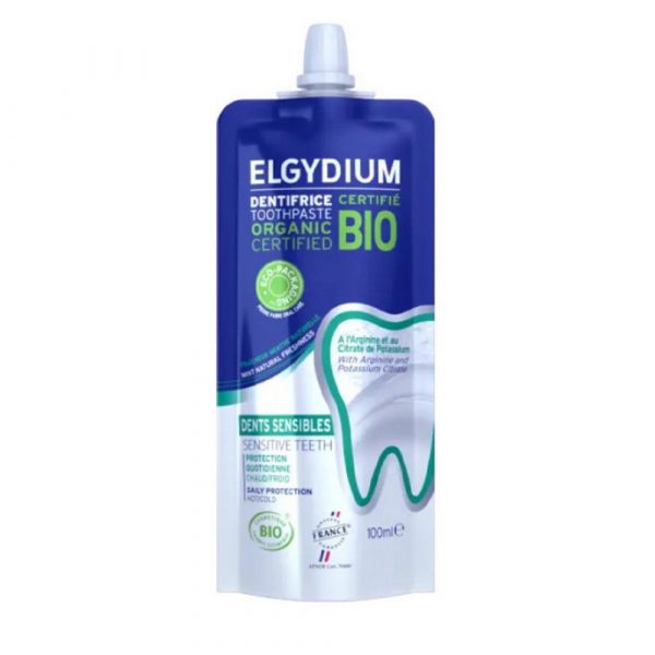 Elgydium Οδοντόκρεμα Sensitive Βιο - Eco 100ml