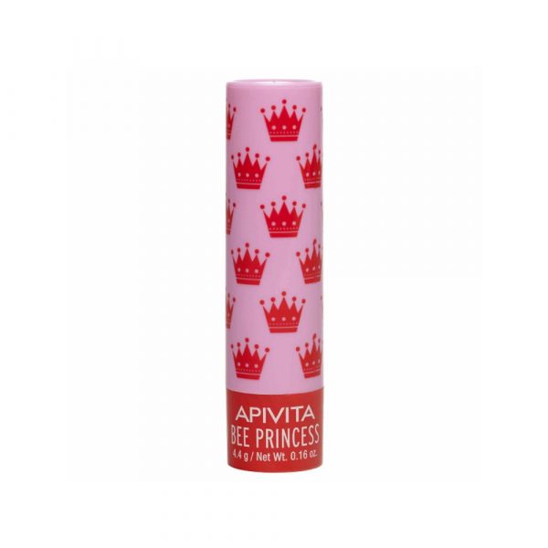 Apivita Lip Care Bee Princess Bio - Eco Με Βιολογικο Βερίκοκο & Βιταμίνες 4.4G