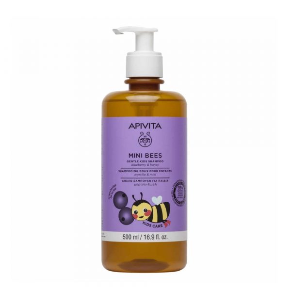 Apivita Απαλό Σαμπουάν Για Παιδιά Με Μύρτιλο & Μέλι 500ml