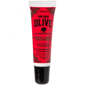 Korres Olive Lip Οil Pink Orchid 10ml