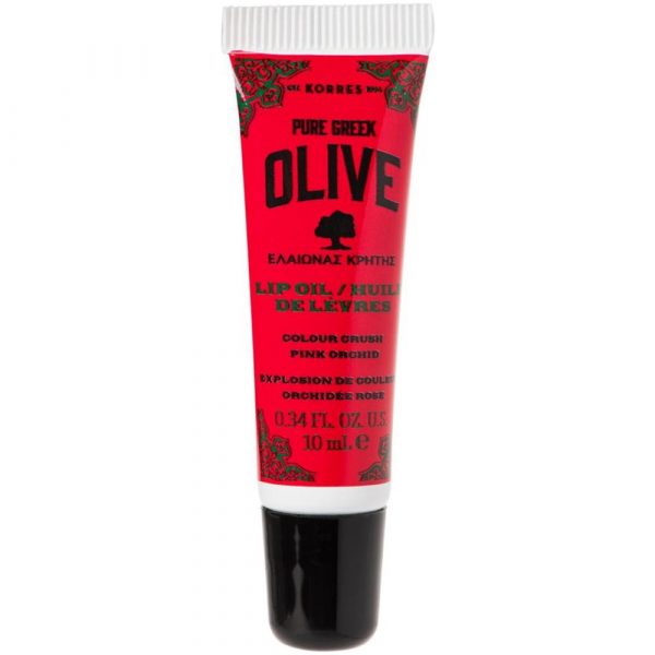 Korres Olive Lip Οil Pink Orchid 10ml