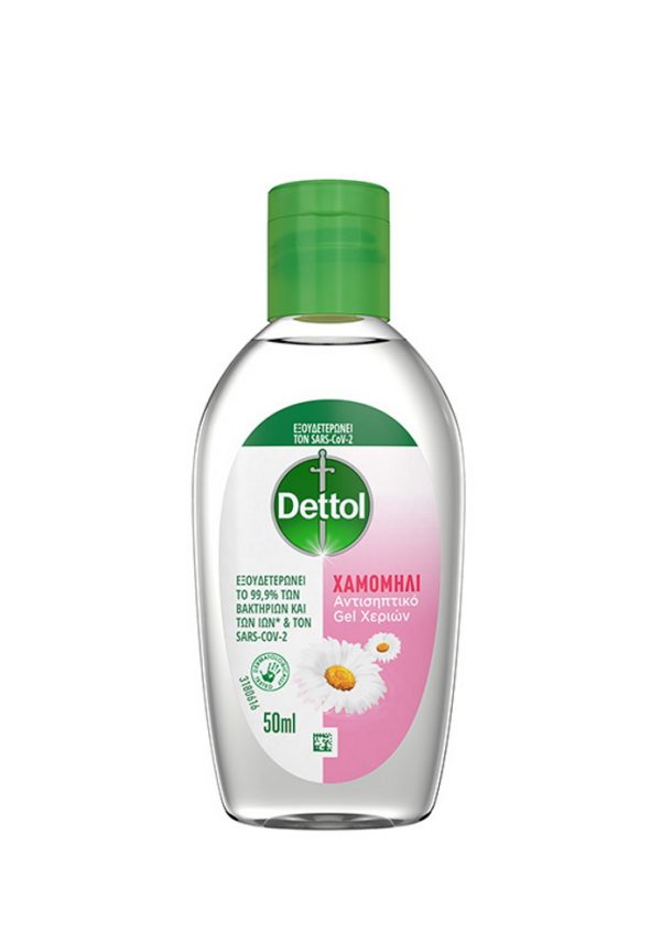 Dettol Sanitizer Gel 50 ml Chamomile 12 Τεμ