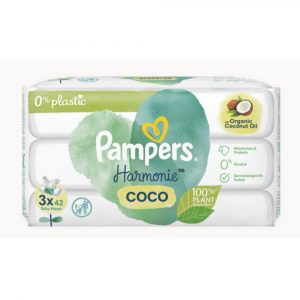 Pampers Wipes Harmonie Coconut 6X3X42
