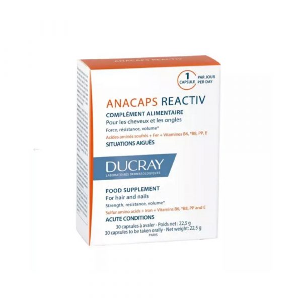 Ducray Anacaps Reactiv Nc 30Caps