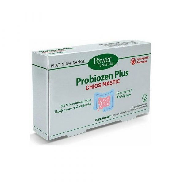 Power Platinum Probiozen Plus Chios Mastic 15S Caps