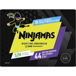 Pampers Ninjamas 4-7Y 6X10 Vp Boy