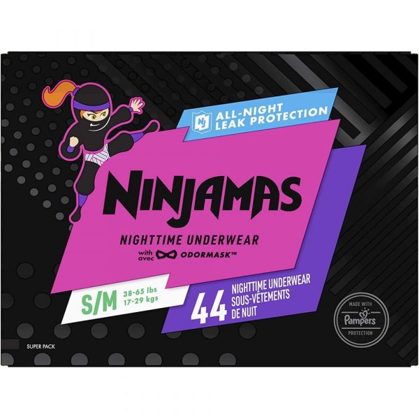 Pampers Ninjamas 4-7Y 6X10 Vp Girl