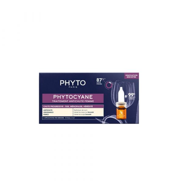 Phyto Phytocyane Femme Traitement Antichute Progressive 12X5ml