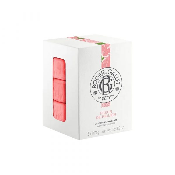 Roger&Gallet Fleur De Figuier Boite Savons 3 X 100G