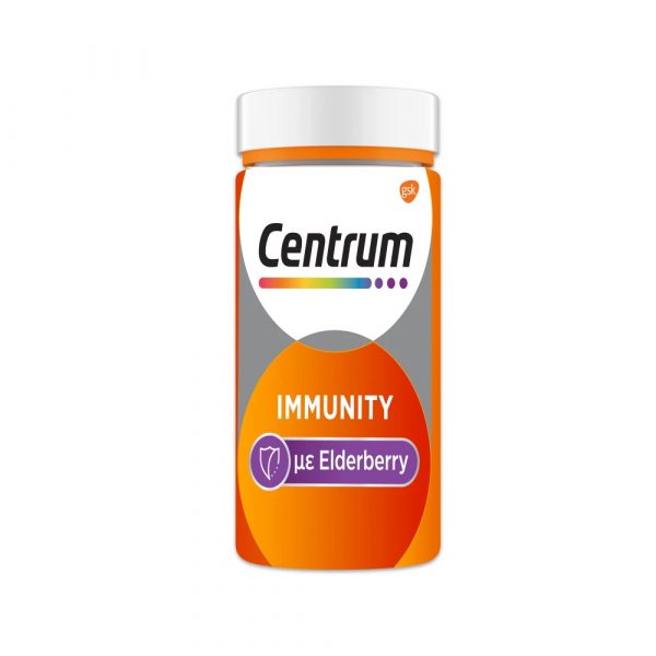 Centrum Immunity Elderberry Vit C+D+Zinc 60Cps
