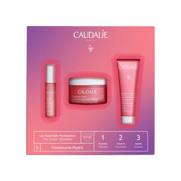 Caudalie Vinosource-Hydra Creme Sos Jar Set Xmas 2022