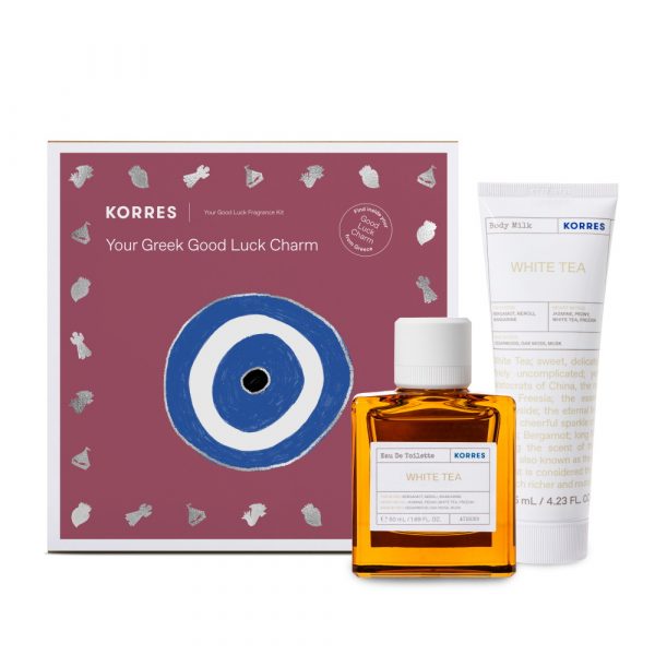 Korres White Tea Edt 50ml Promo (+Δώρο Body Milk 125ml + Δώρο Βραχιολάκι Ματάκι)