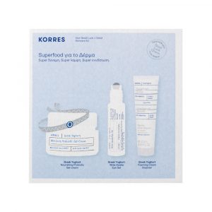 Korres Κρέμα Γιαούρτι Ημέρας 40ml Promo (+Eye Gel 15ml + Αφρώδης Κρέμα Καθαρισμού 20ml + Δώρο Βραχιολάκι)