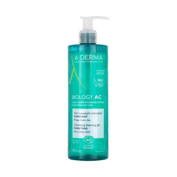 Aderma Biology Ac Gel Moussant Purifiant (Με Αντλια) 400ml