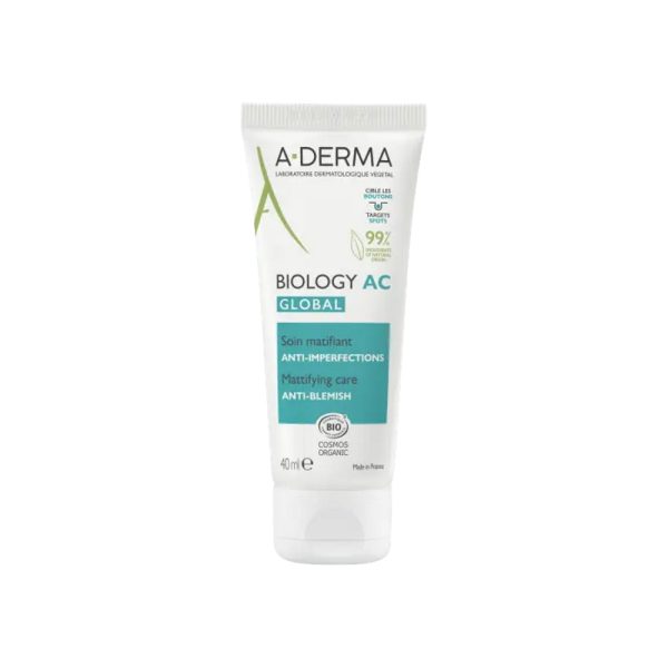 Aderma Biology Ac Global Soin Matifiant Anti-Imperfections 40ml