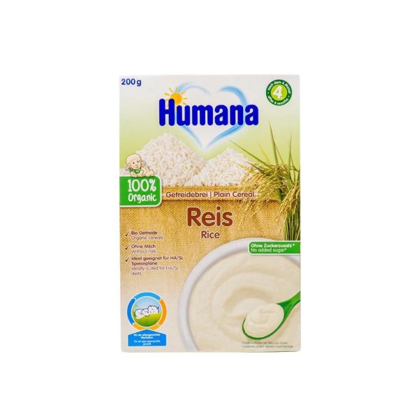 Humana Ρυζάλευρο Βιολογικό 200Gr
