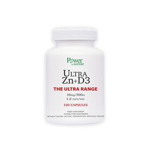Power Ultra Zn + D3 10Mg / 500Iu 120S Caps