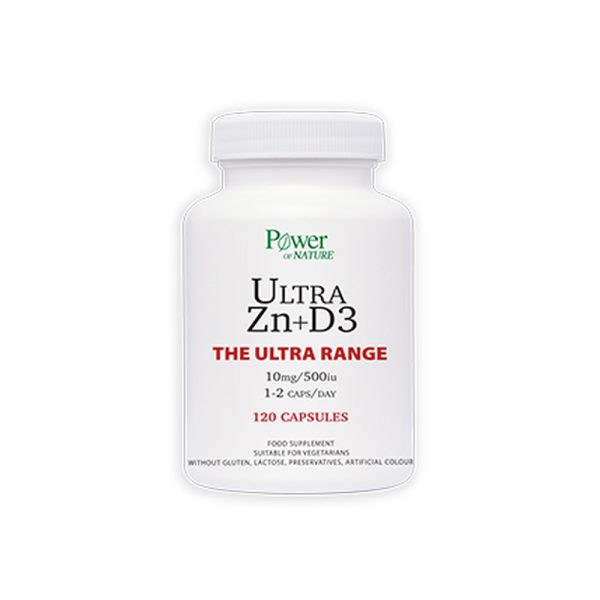 Power Ultra Zn + D3 10Mg / 500Iu 120S Caps