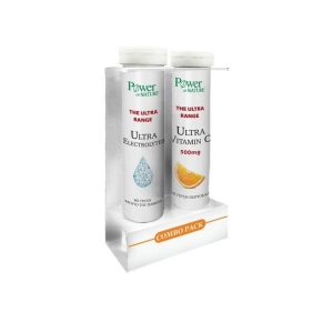 Power Ultra Electrolytes 20S Eff. Tabs promo (+Ultra Vitamin C 500Mg 20S Eff. Tabs)