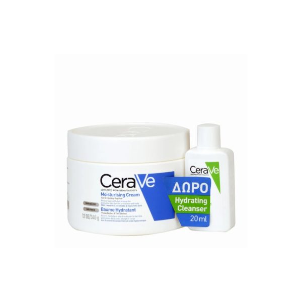 Cerave C5 Promo Cream 12Oz & Hyd. Cl Sample