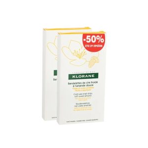 Klorane Duo Cire Vis Depilatoire 2*6 Τμχ Promo (-50% Στο Δεύτερο Προϊόν)