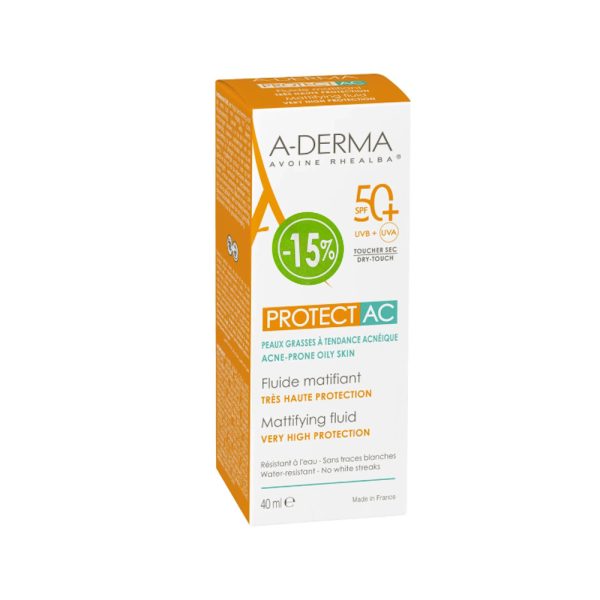 Aderma Protect Fluide Ac Spf50+ Nc 40ml Promo ( -15% )