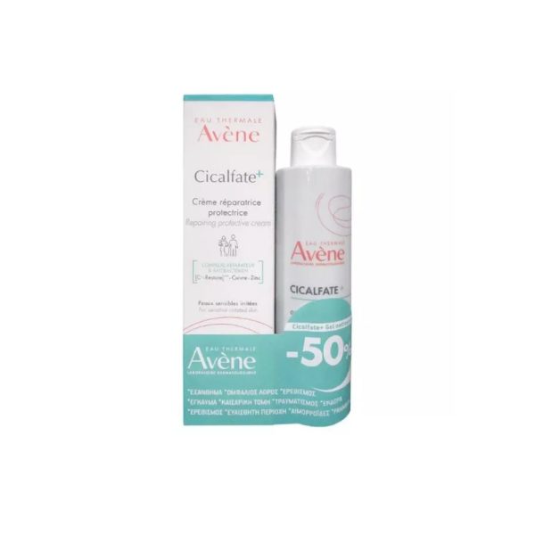 Avene Cicalfate+ Creme 100ml Promo (+Cicalfate+ Gel Net -50%)