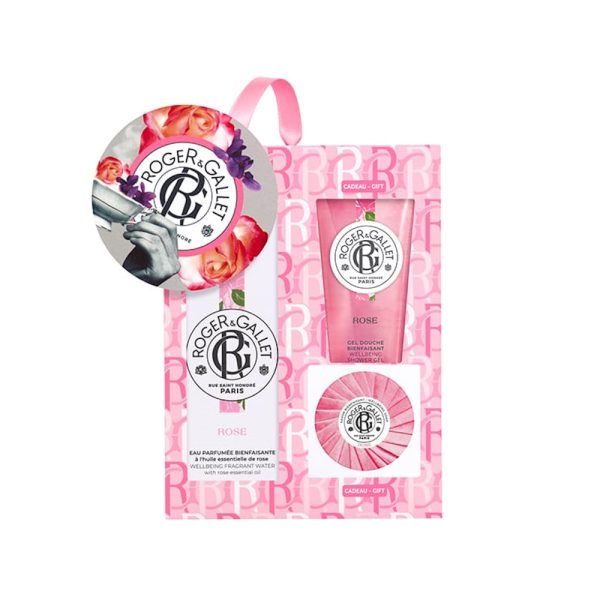 Roger&Gallet Set Hiver Rose 100ml Promo (+Gel Douche 50ml + Savon 50G)