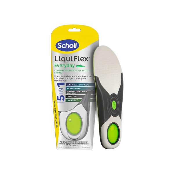 Scholl Liquiflex Everyday Πάτοι 5 Σε 1 Τεχνολογία (36-41)