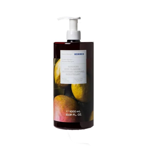 Korres Guava Mango Body Cleanser 1Lt Wrap