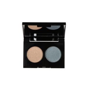 Korres Volcanic Minerals Velvet Dual Eyeshadow Teal Blue 58
