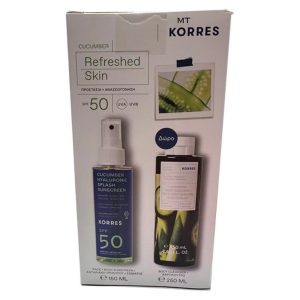Korres Hyaluronic Splash Spf50 150ml Promo (+Shower Gel 250ml)