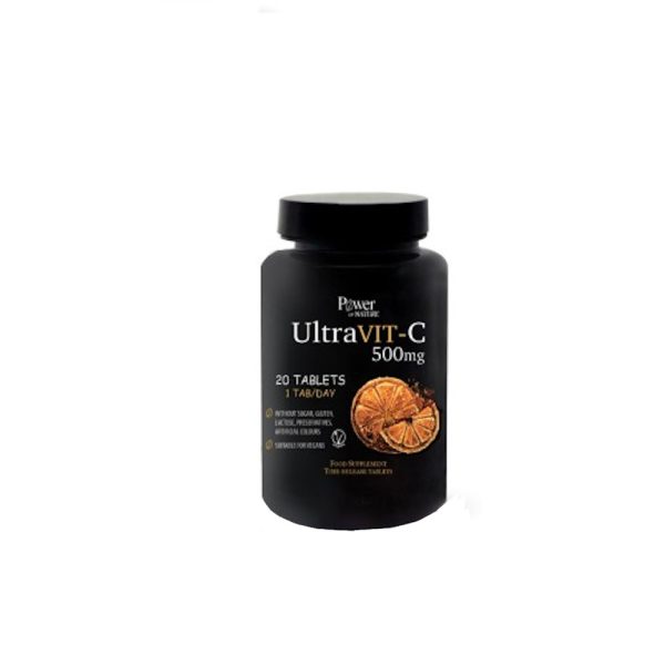 Power Ultravit-C 500Mg 20S Tabs