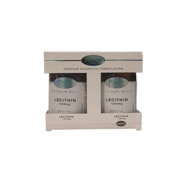 Power Platinum Lecithin 1200 60S Promo (+Δώρο Lecithin 1200 60S)
