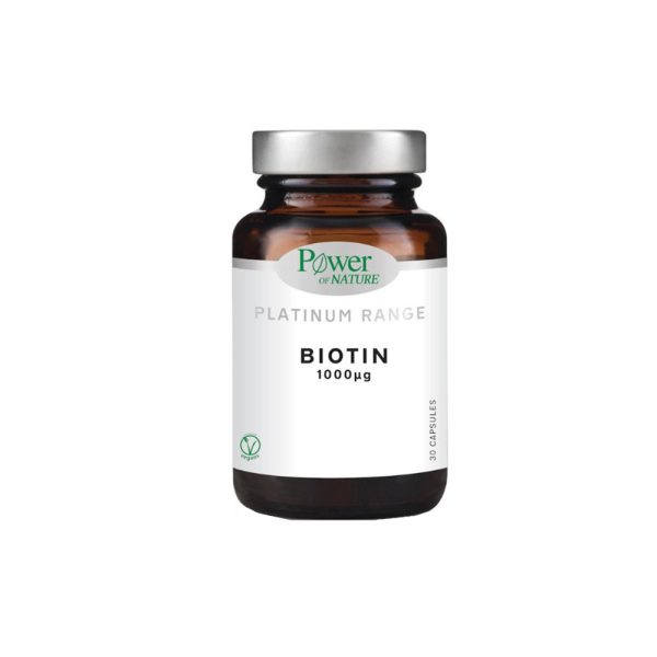 Power Platinum Biotin 1000Μg 30S, Caps