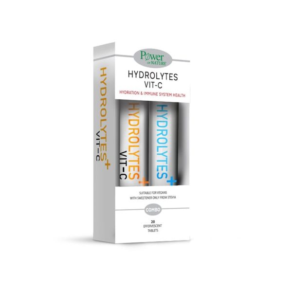 Power Hydrolytes Plus Vit-C Stevia 20S Promo (+ Hydrolytes Stevia 20S)